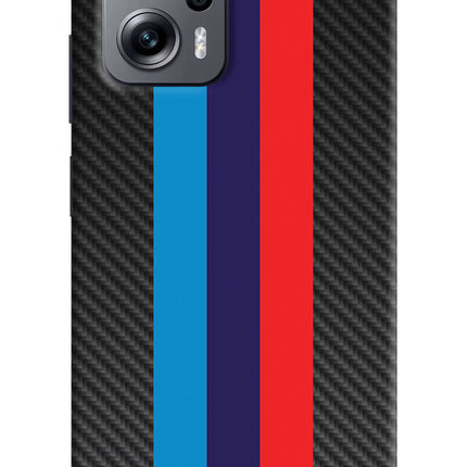 BMW Stripes Pattern Redmi K50i Hard Case Back Cover by Casekaro