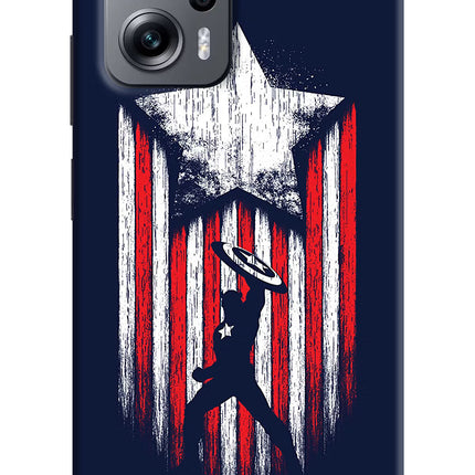 Captain America Marvel Art Redmi K50i Hard Case Back Cover by Casekaro