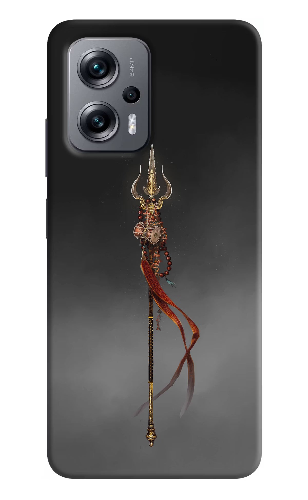 Shiv Trishul Redmi K50i Hard Case Back Cover by Casekaro