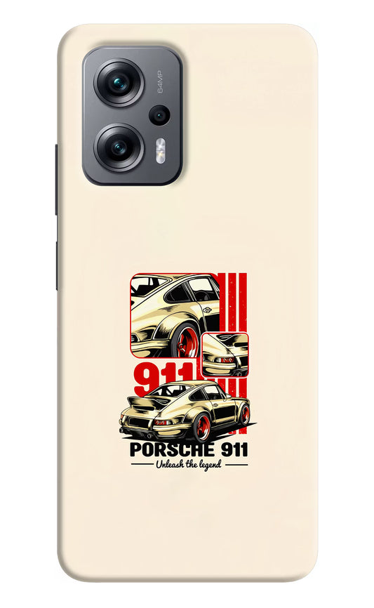 Classic Porsche 911 Redmi K50i Hard Case Back Cover by Casekaro