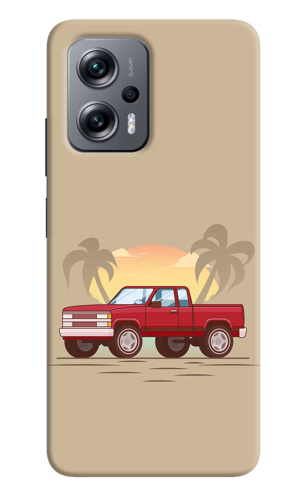 Desert Classic Drive Redmi K50i Hard Case Back Cover by Casekaro