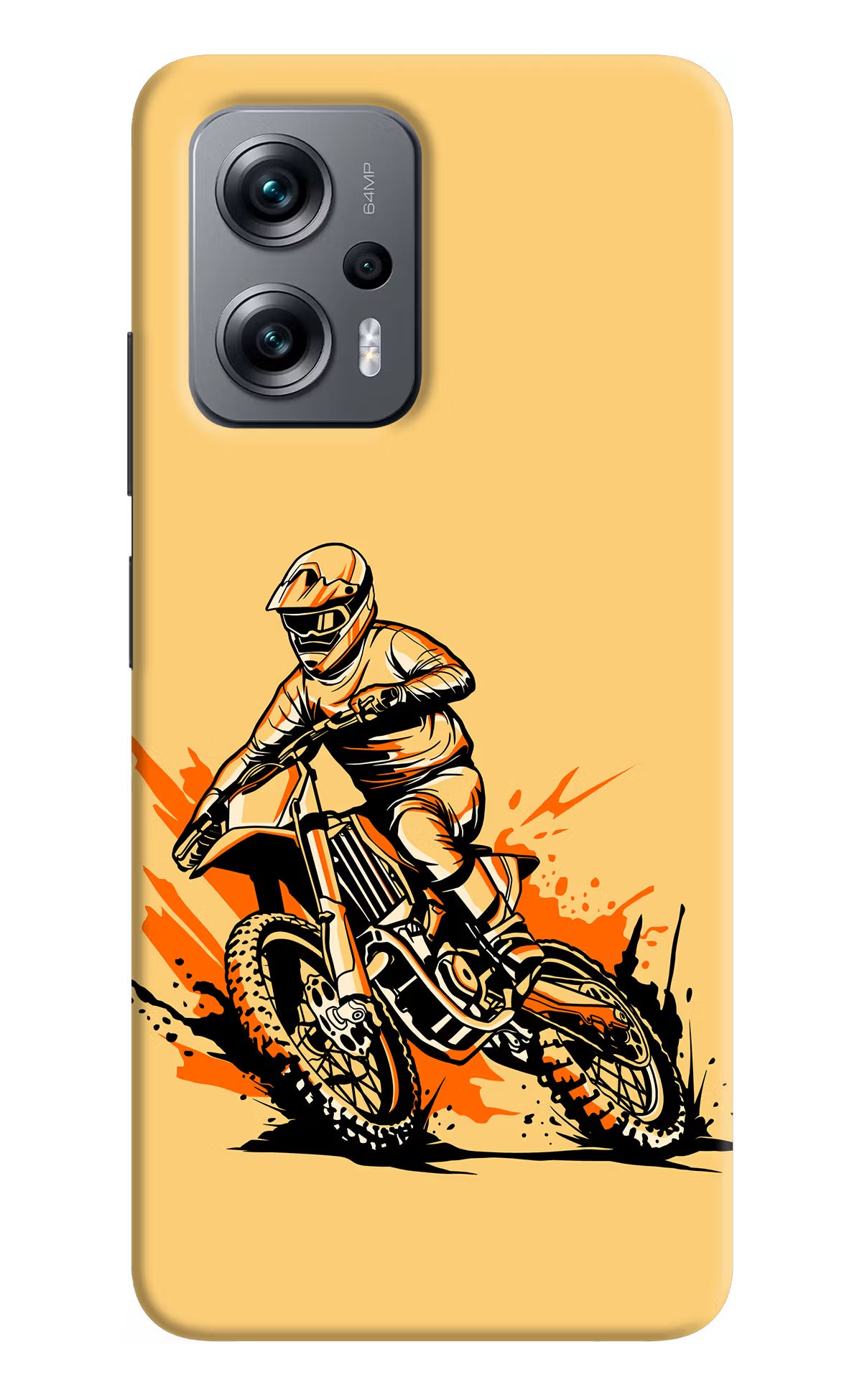 Off-Road Fury Redmi K50i Hard Case Back Cover by Casekaro