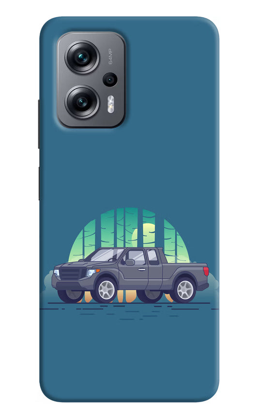 Retro Garage Vibe Redmi K50i Hard Case Back Cover by Casekaro
