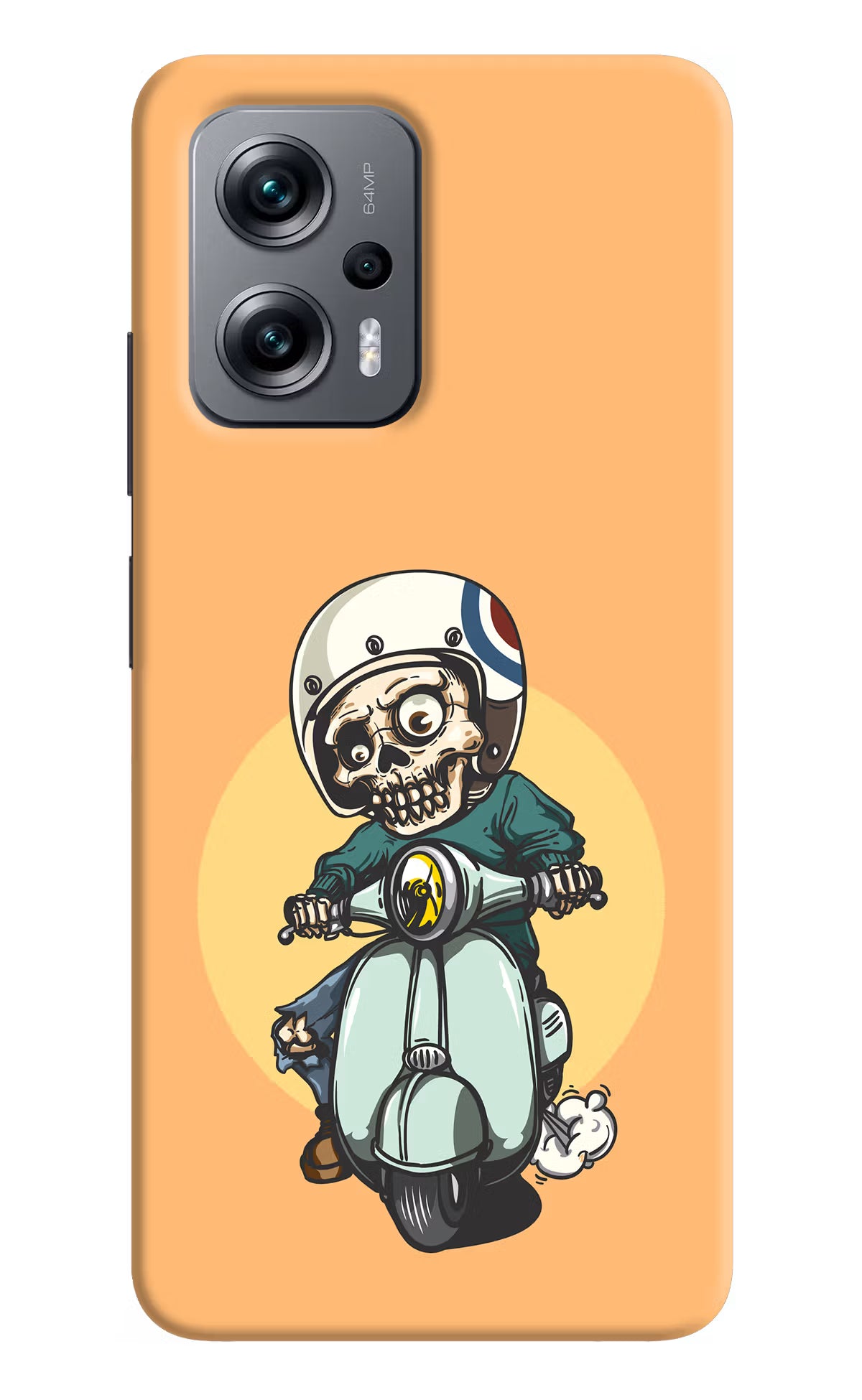 Undead Biker Redmi K50i Hard Case Back Cover by Casekaro