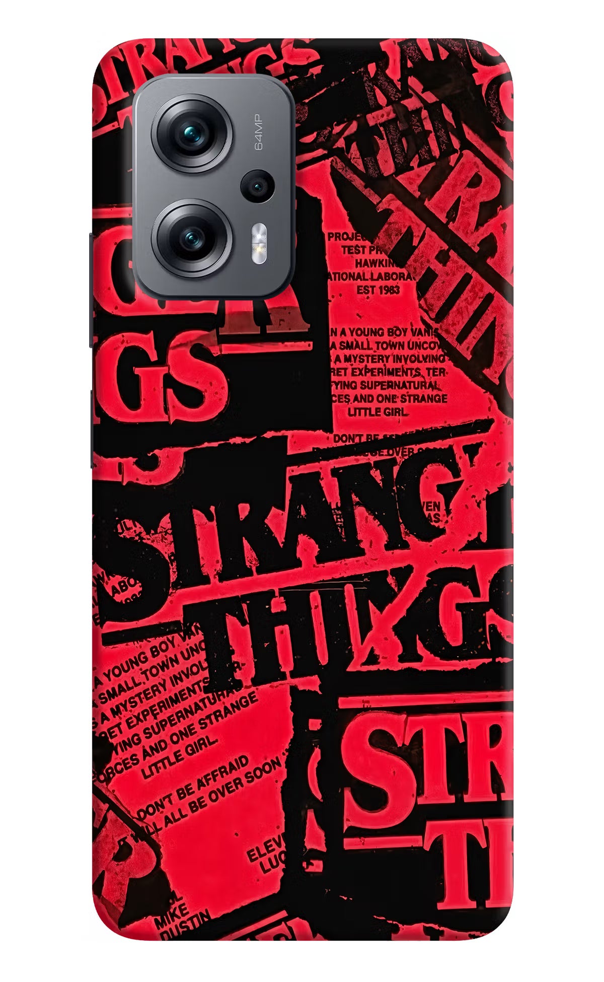 Ordinary Things Redmi K50i Hard Case Back Cover by Casekaro