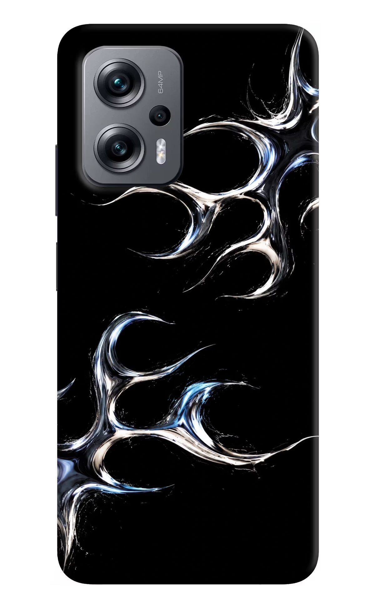 Chrome Tribal Redmi K50i Hard Case Back Cover by Casekaro