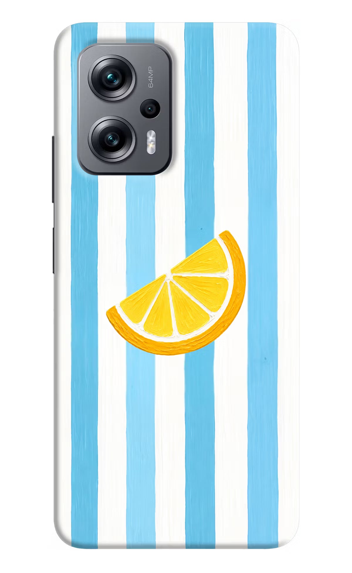 Summer Lemon Redmi K50i Hard Case Back Cover by Casekaro