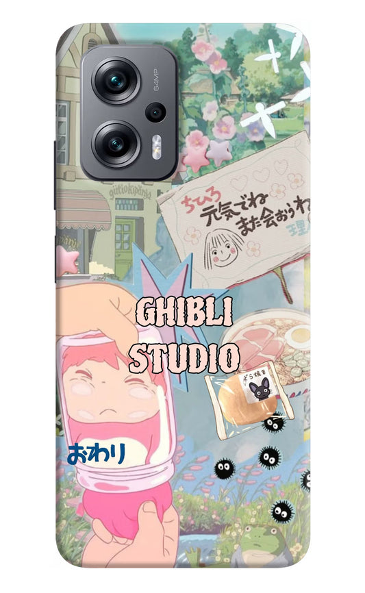 Studio Ghibli Redmi K50i Hard Case Back Cover by Casekaro