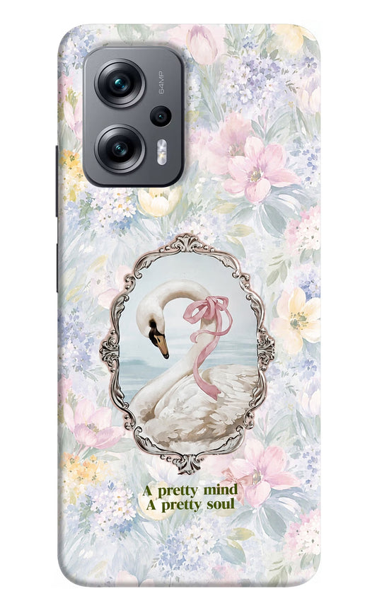 Pretty Mind Pretty Soul Redmi K50i Back Cover