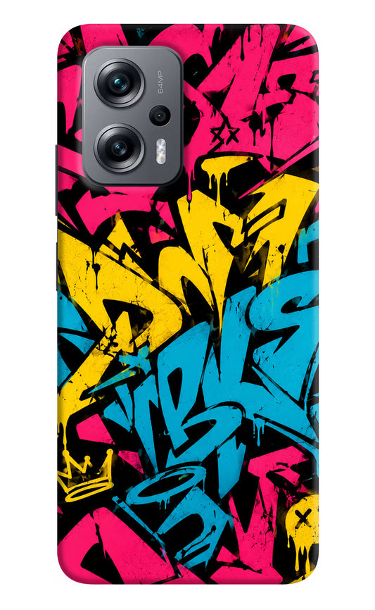 Graffiti Vibe Redmi K50i Hard Case Back Cover by Casekaro
