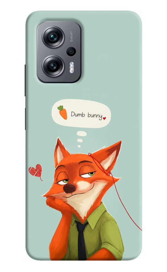 Nick Charm Redmi K50i Hard Case Back Cover by Casekaro