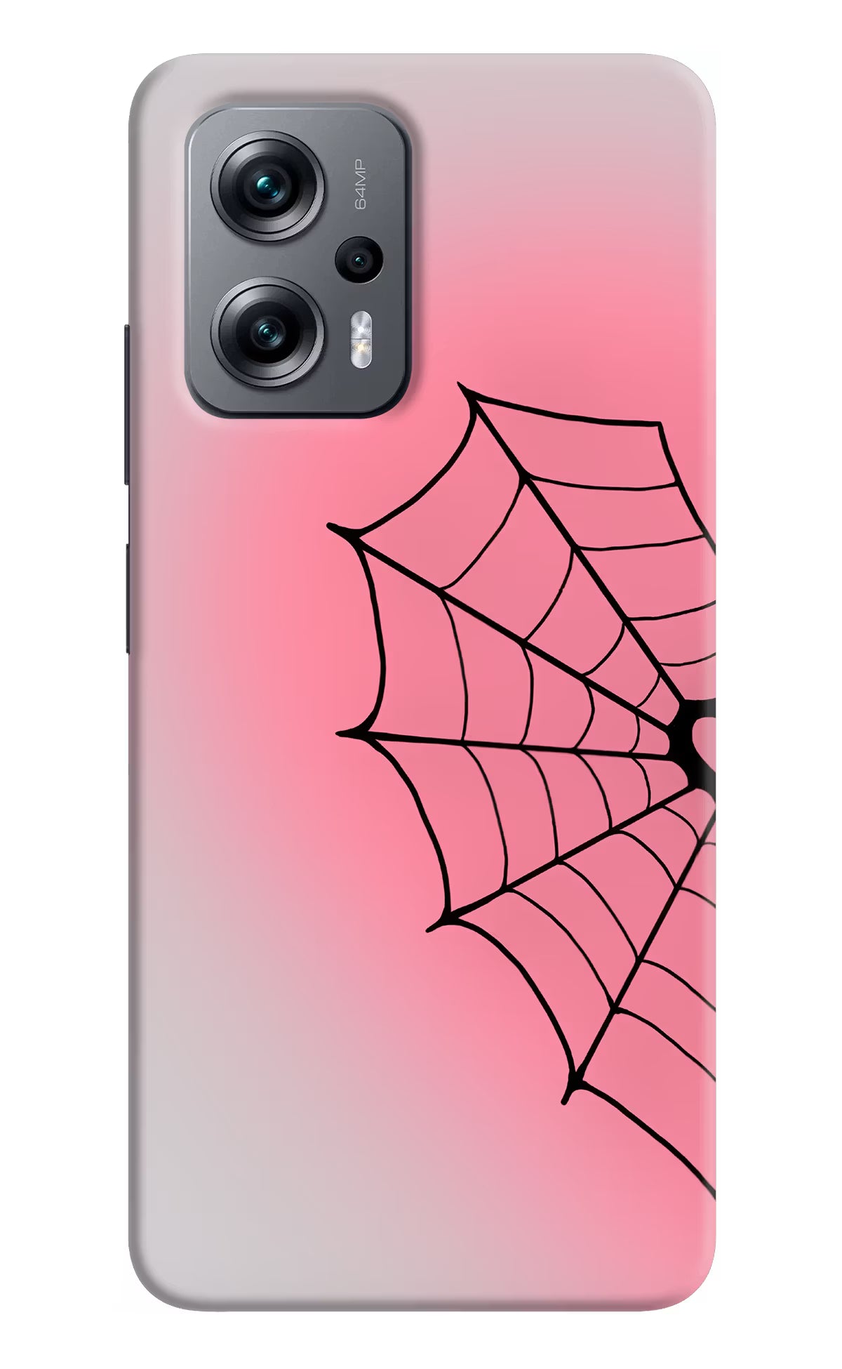 Pink Web Redmi K50i Back Cover