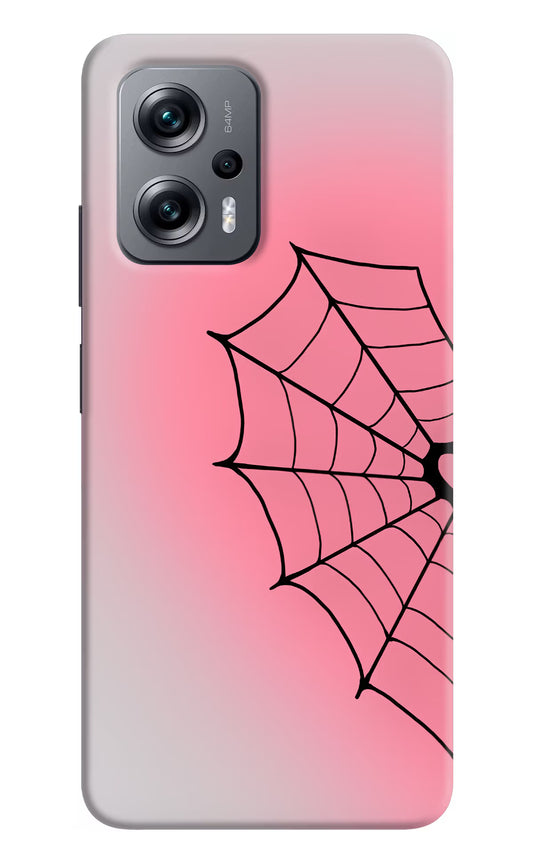 Pink Web Redmi K50i Hard Case Back Cover by Casekaro