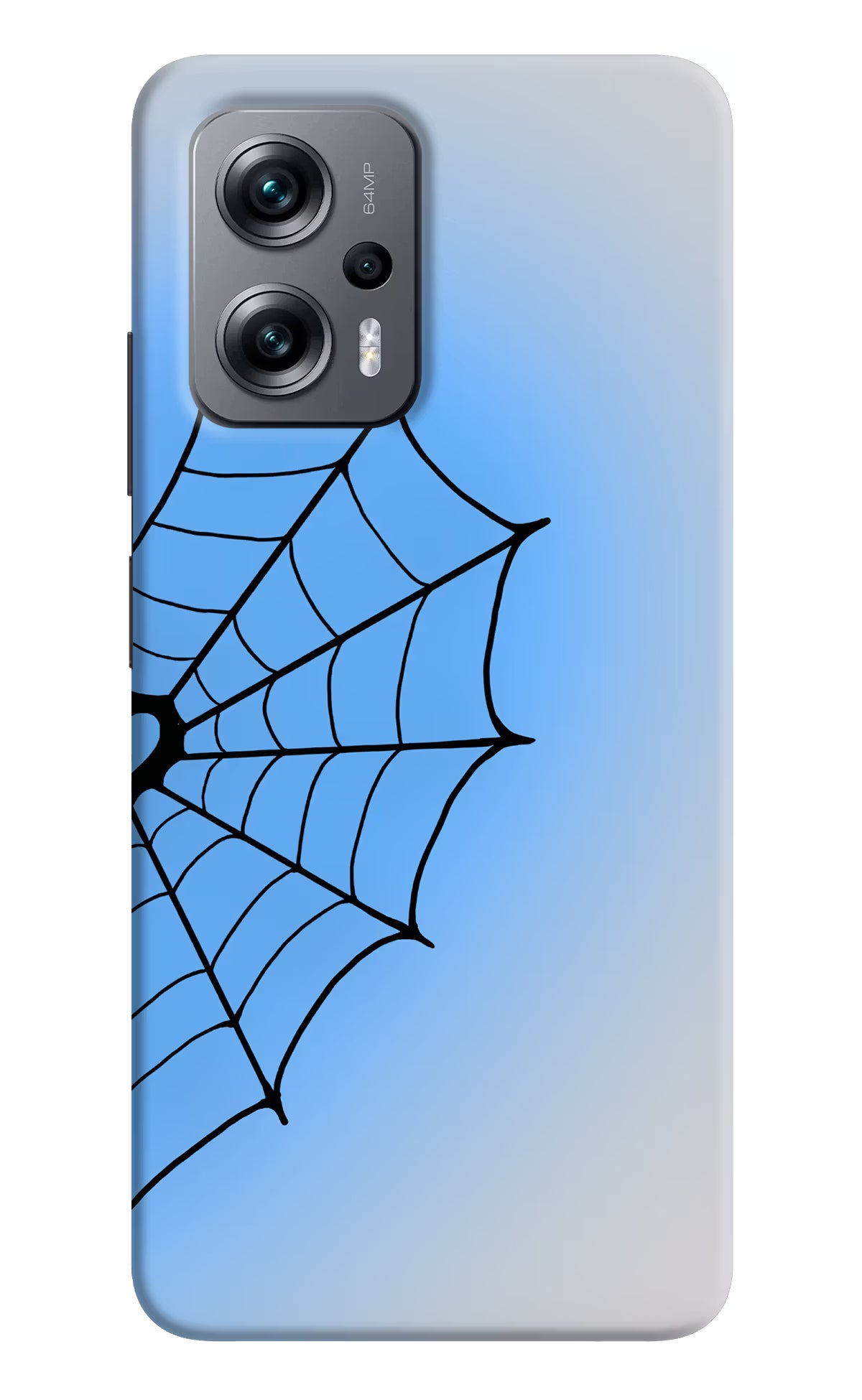 Blue Web Redmi K50i Back Cover