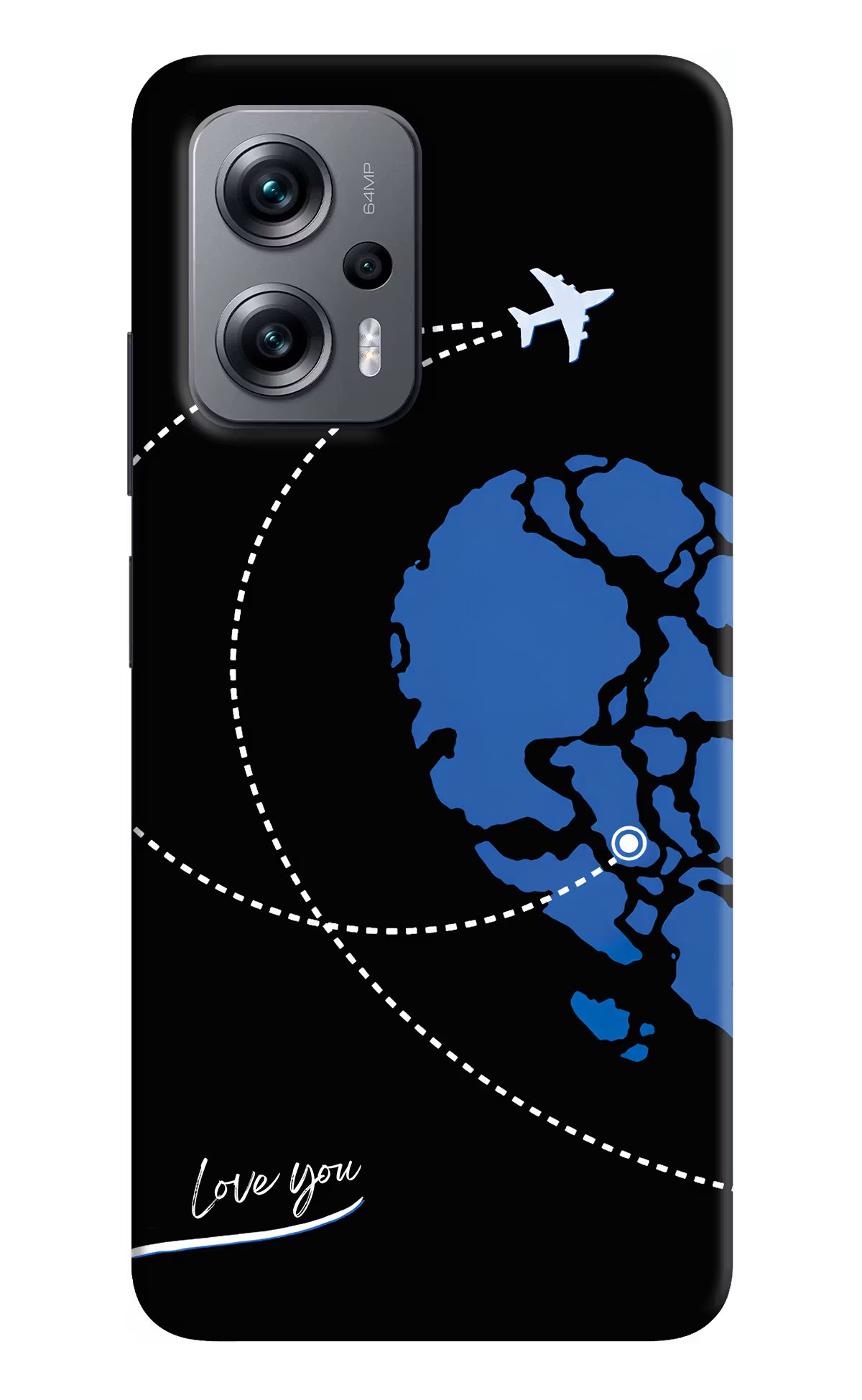 Love Orbit Redmi K50i Back Cover
