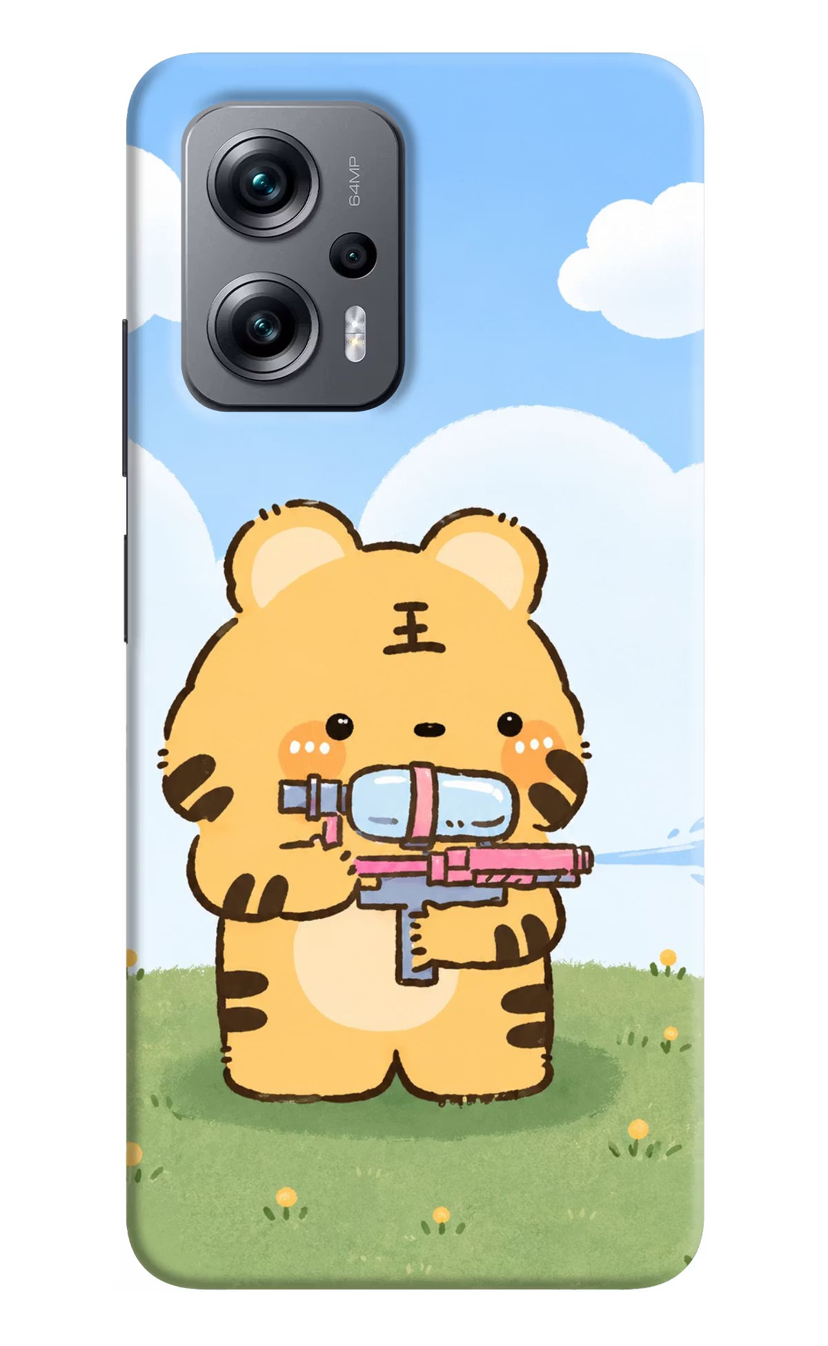 Tiger Treat Redmi K50i Back Cover