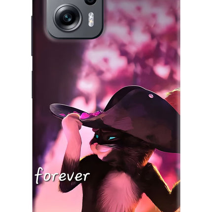 Forever Cat Redmi K50i Hard Case Back Cover by Casekaro