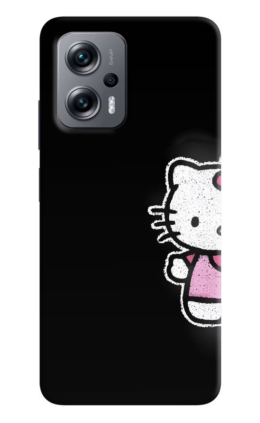 Kitty Charm Redmi K50i Hard Case Back Cover by Casekaro