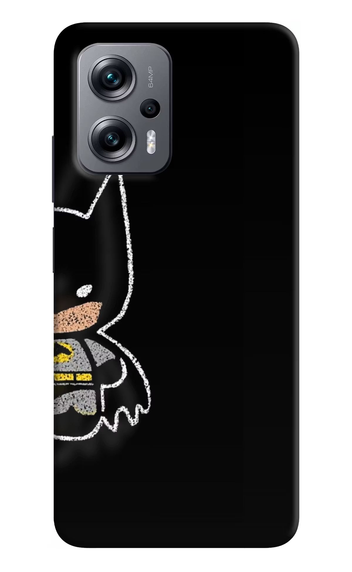 Bat Kitty Redmi K50i Hard Case Back Cover by Casekaro