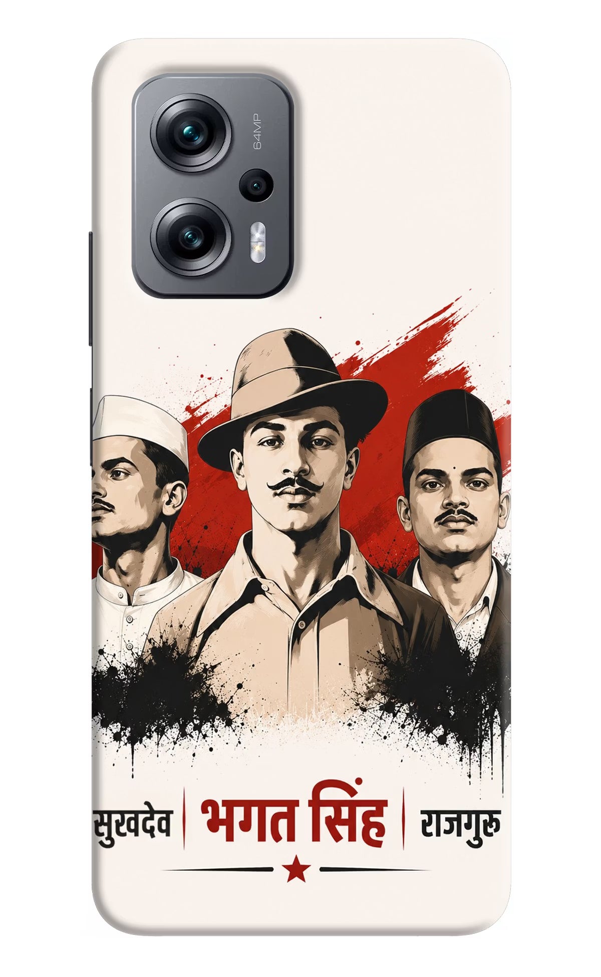 Sardar Patel Iron Will Redmi K50i Back Cover