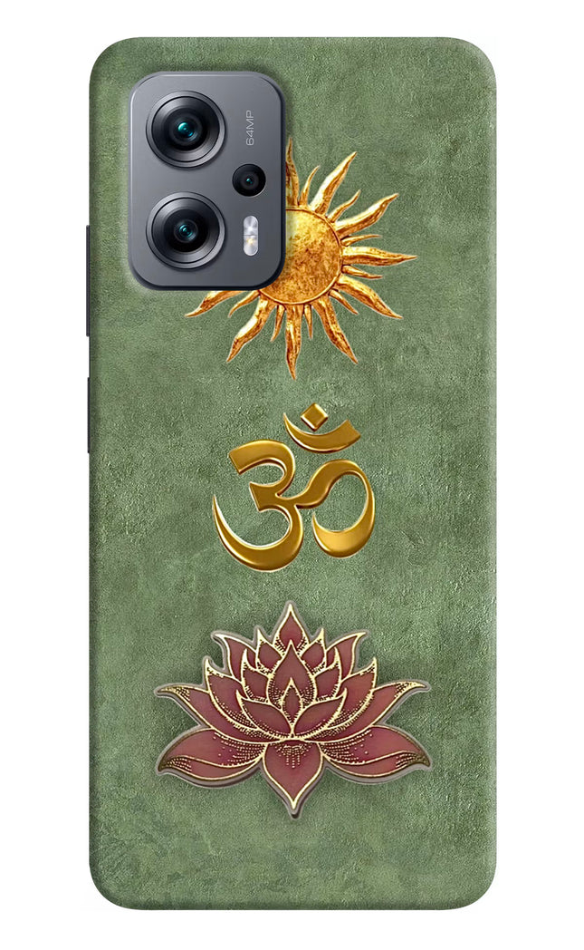 Om & Lotus Redmi K50i Back Cover