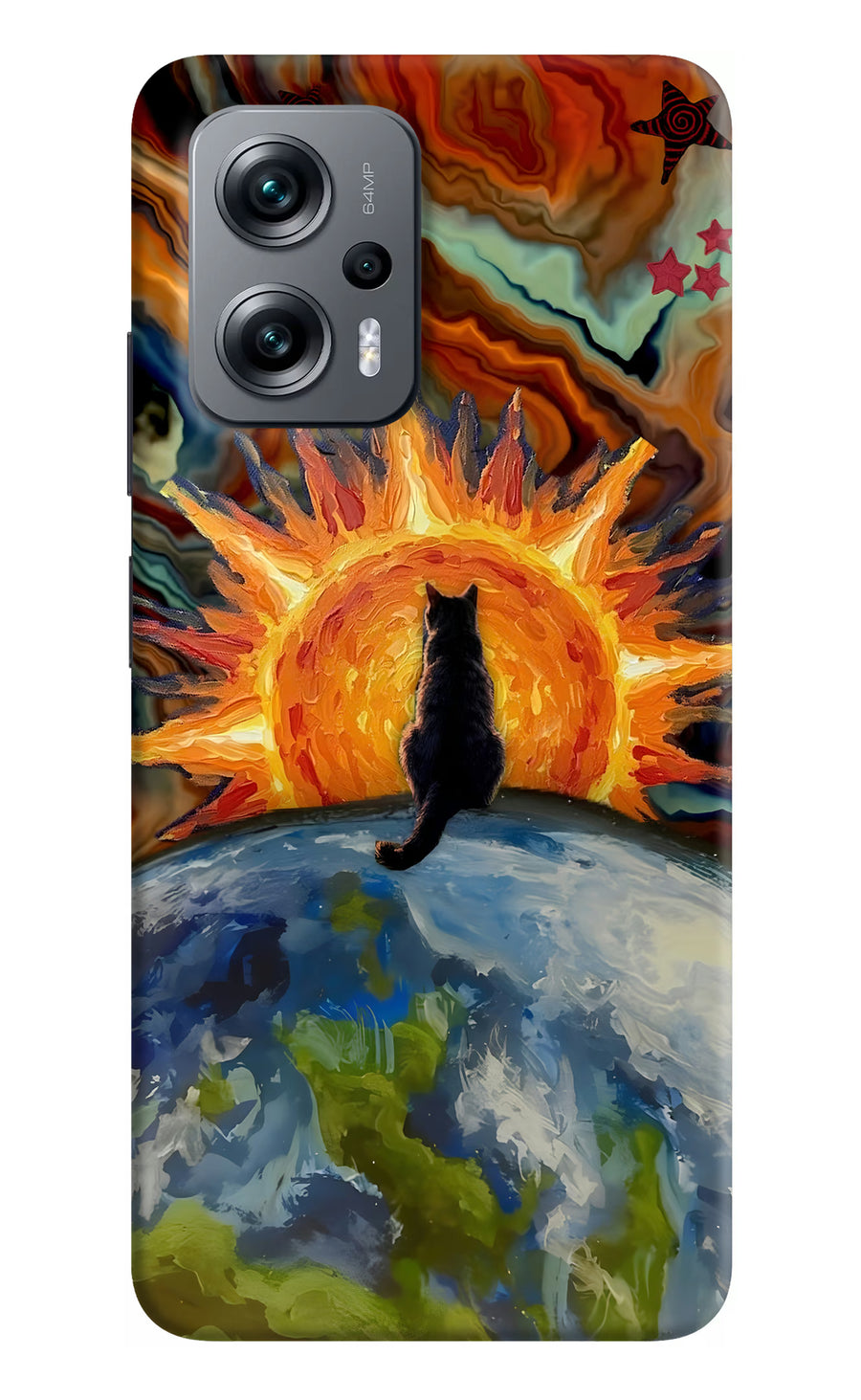 Sunrise Beyond Redmi K50i Back Cover, Hard case