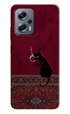 Midnight Cat Redmi K50i Back Cover
