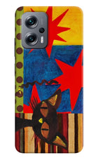 Pop Cat Redmi K50i Back Cover