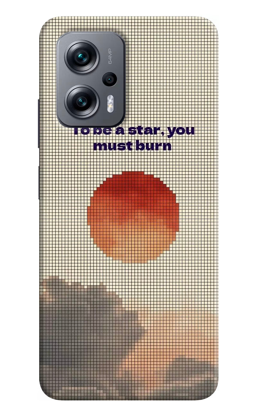 Pixel Sun Redmi K50i Back Cover, Hard case