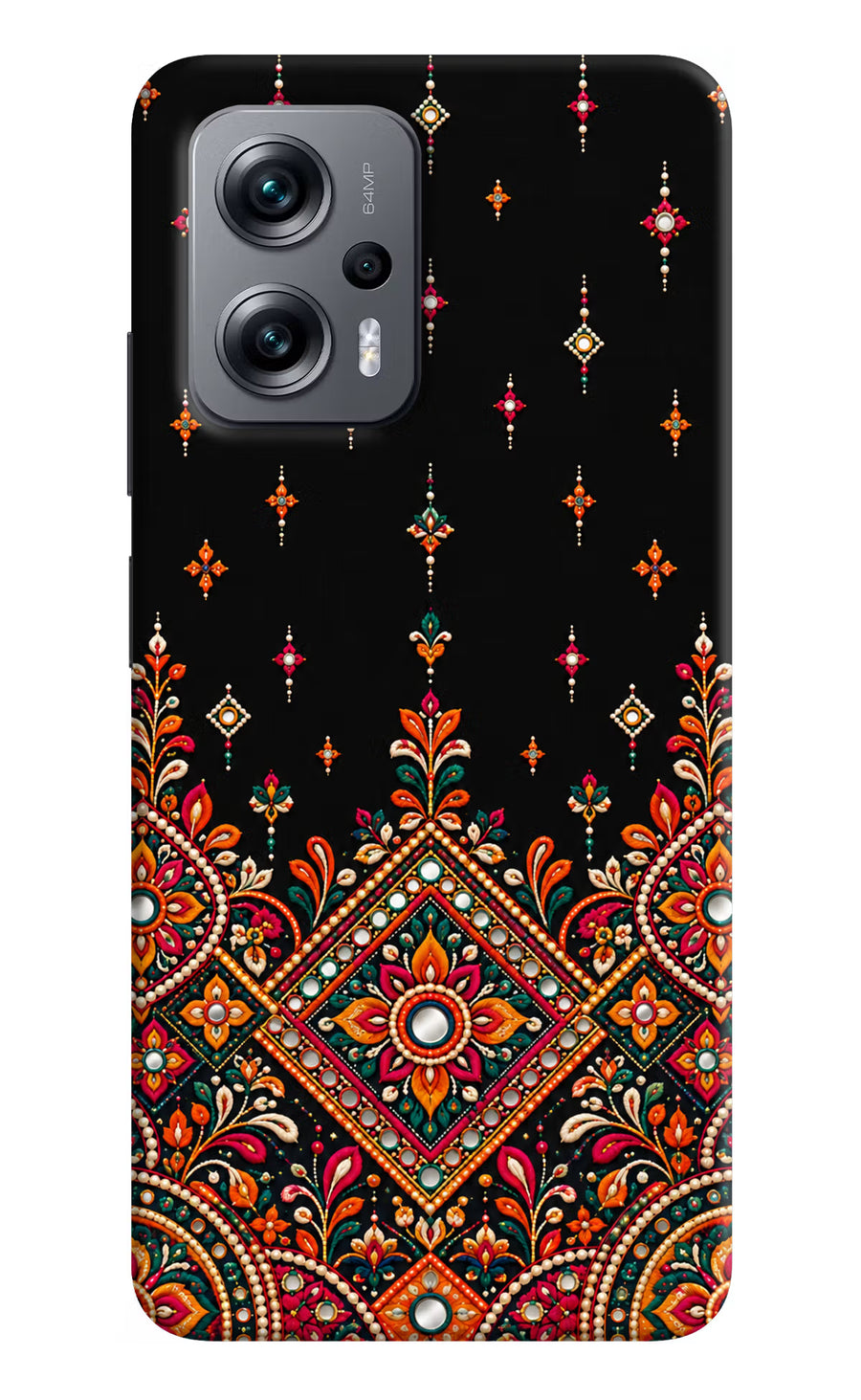 Noir Mehfil Redmi K50i Back Cover, Hard case
