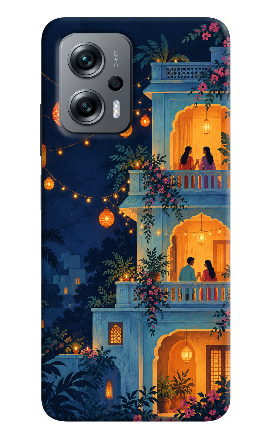 Balcony Glow Redmi K50i Back Cover, Hard case