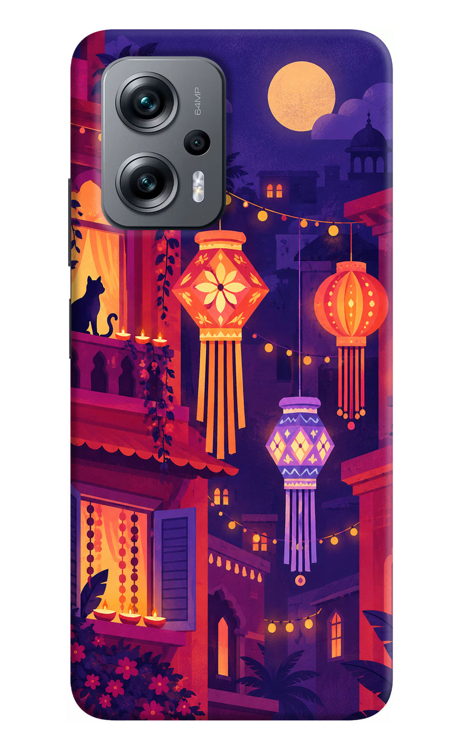 Lantern Lane Redmi K50i Back Cover, Hard case