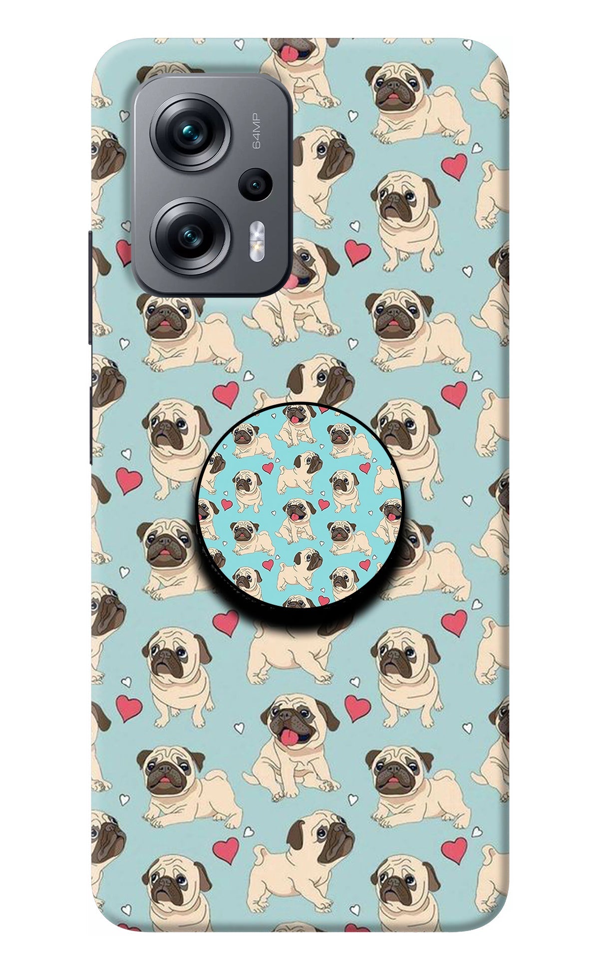 Pug Dog Redmi K50i Pop Case