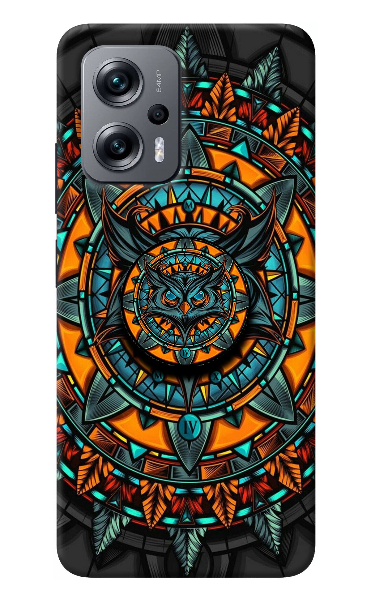 Angry Owl Redmi K50i Pop Case