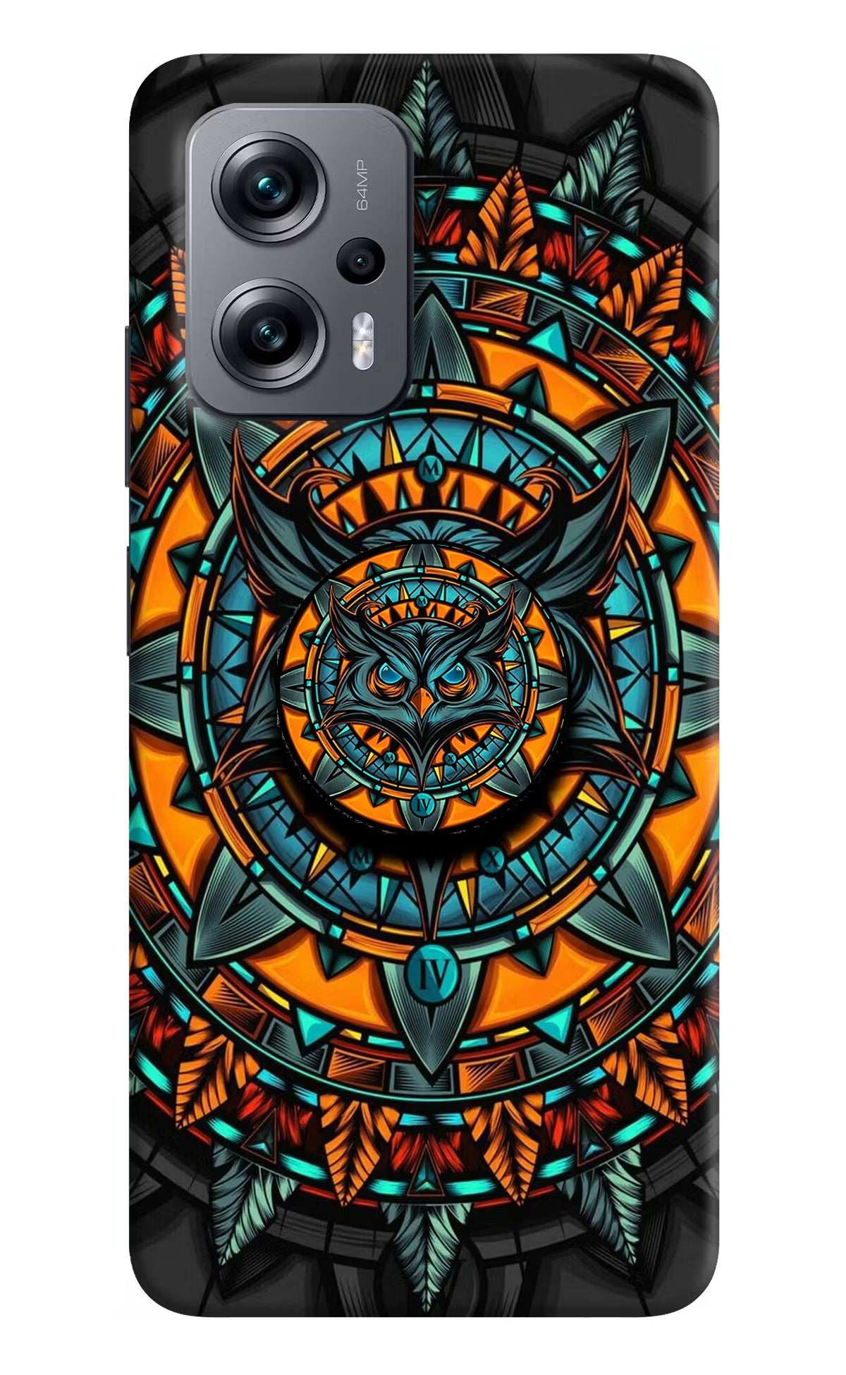 Angry Owl Redmi K50i Pop Case by Casekaro