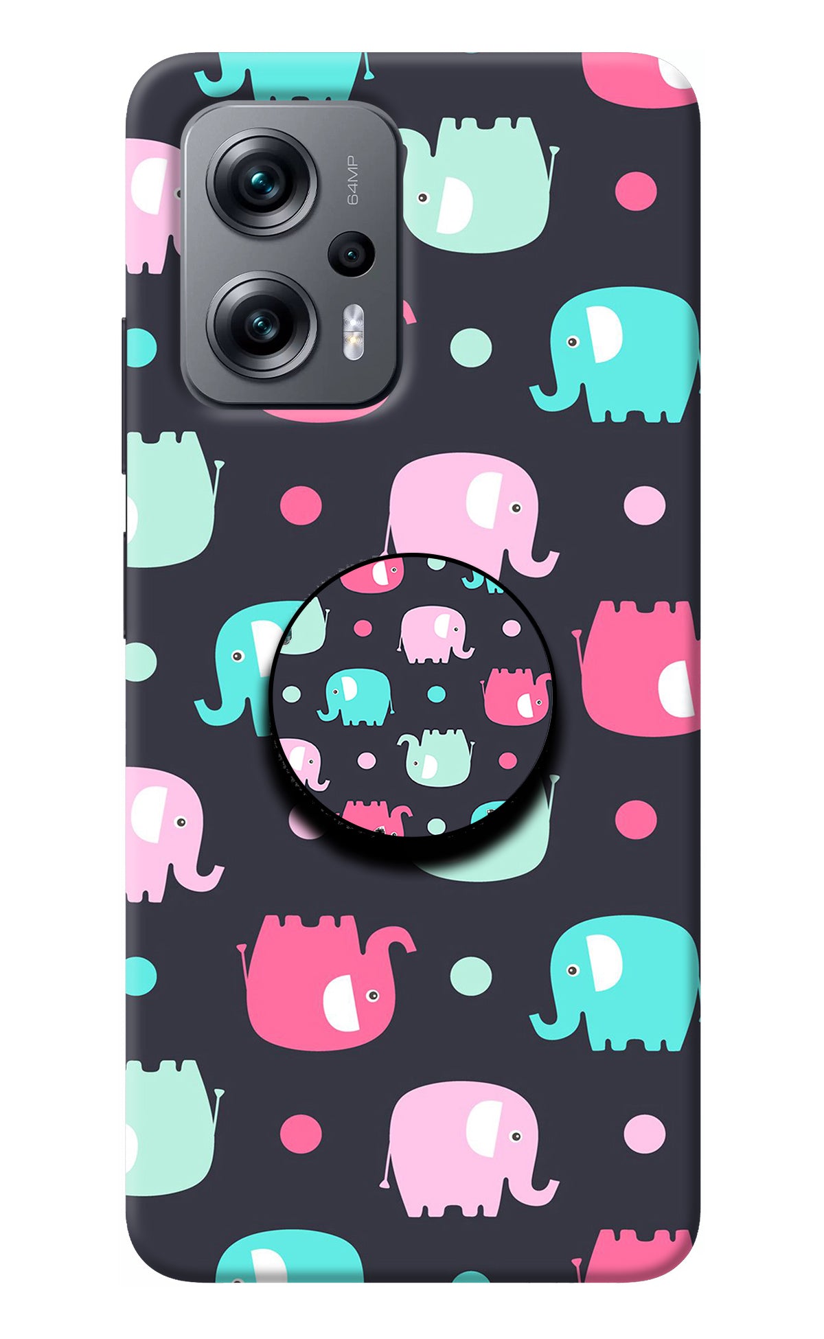 Baby Elephants Redmi K50i Pop Case