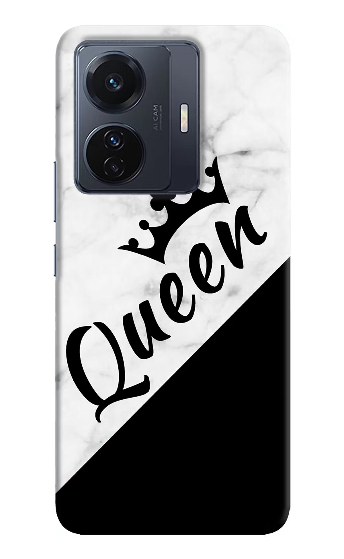 Queen Vivo T1 Pro 5G Hard Case Back Cover by Casekaro
