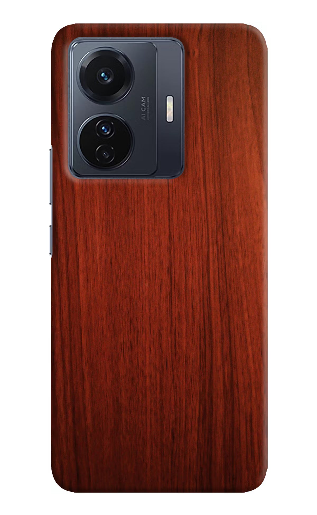 Wooden Plain Pattern Vivo T1 Pro 5G Hard Case Back Cover by Casekaro