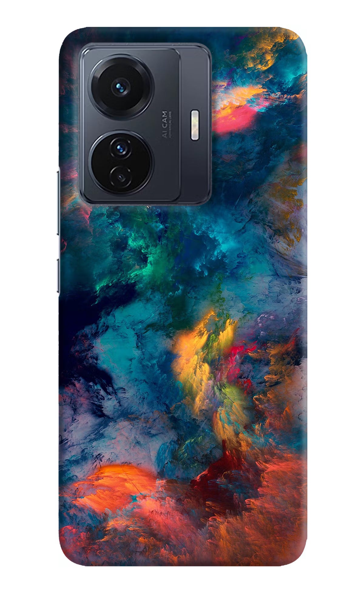 Artwork Paint Vivo T1 Pro 5G Hard Case Back Cover by Casekaro