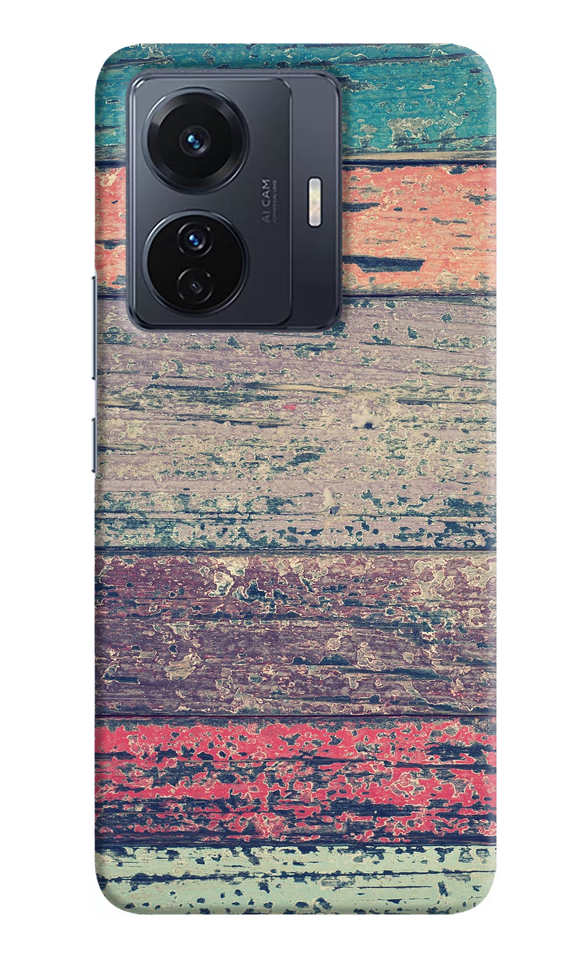 Colourful Wall Vivo T1 Pro 5G Hard Case Back Cover by Casekaro