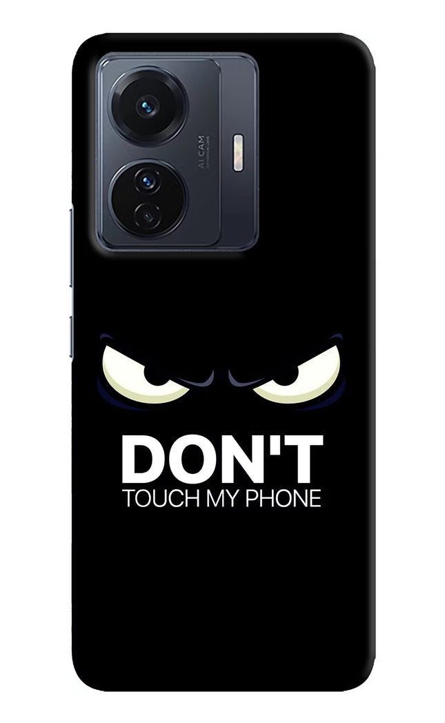Don'T Touch My Phone Vivo T1 Pro 5G Hard Case Back Cover by Casekaro