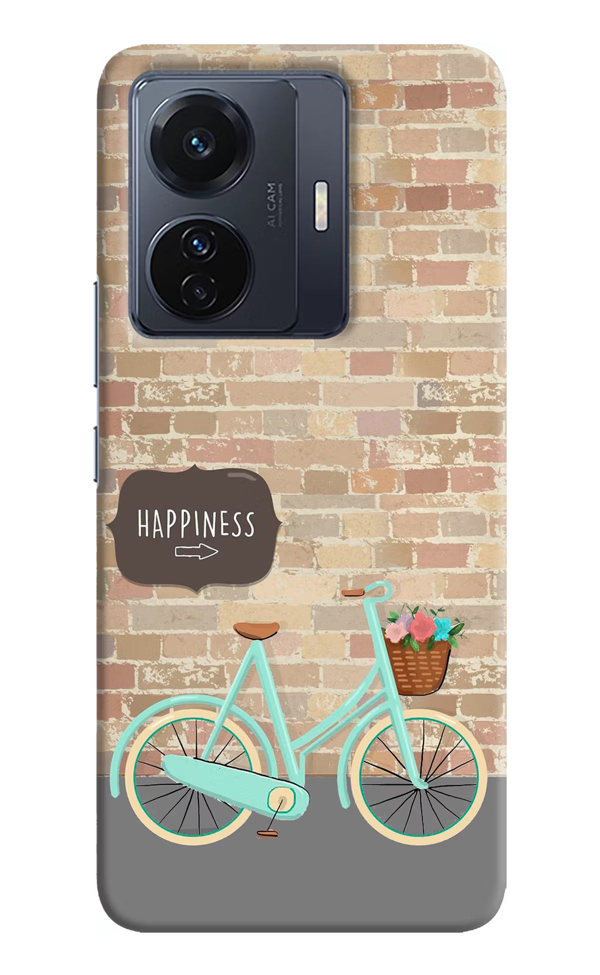 Happiness Artwork Vivo T1 Pro 5G Hard Case Back Cover by Casekaro