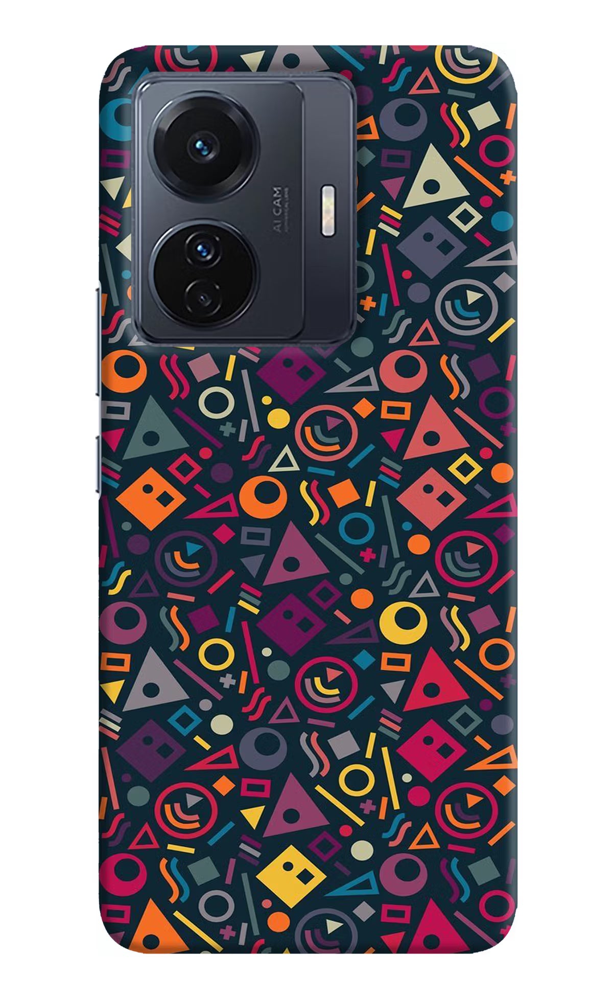Geometric Abstract Vivo T1 Pro 5G Hard Case Back Cover by Casekaro