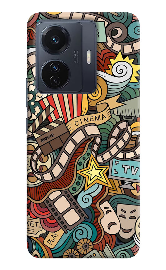 Cinema Abstract Vivo T1 Pro 5G Hard Case Back Cover by Casekaro