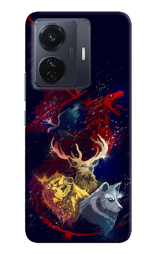 Game Of Thrones Vivo T1 Pro 5G Hard Case Back Cover by Casekaro