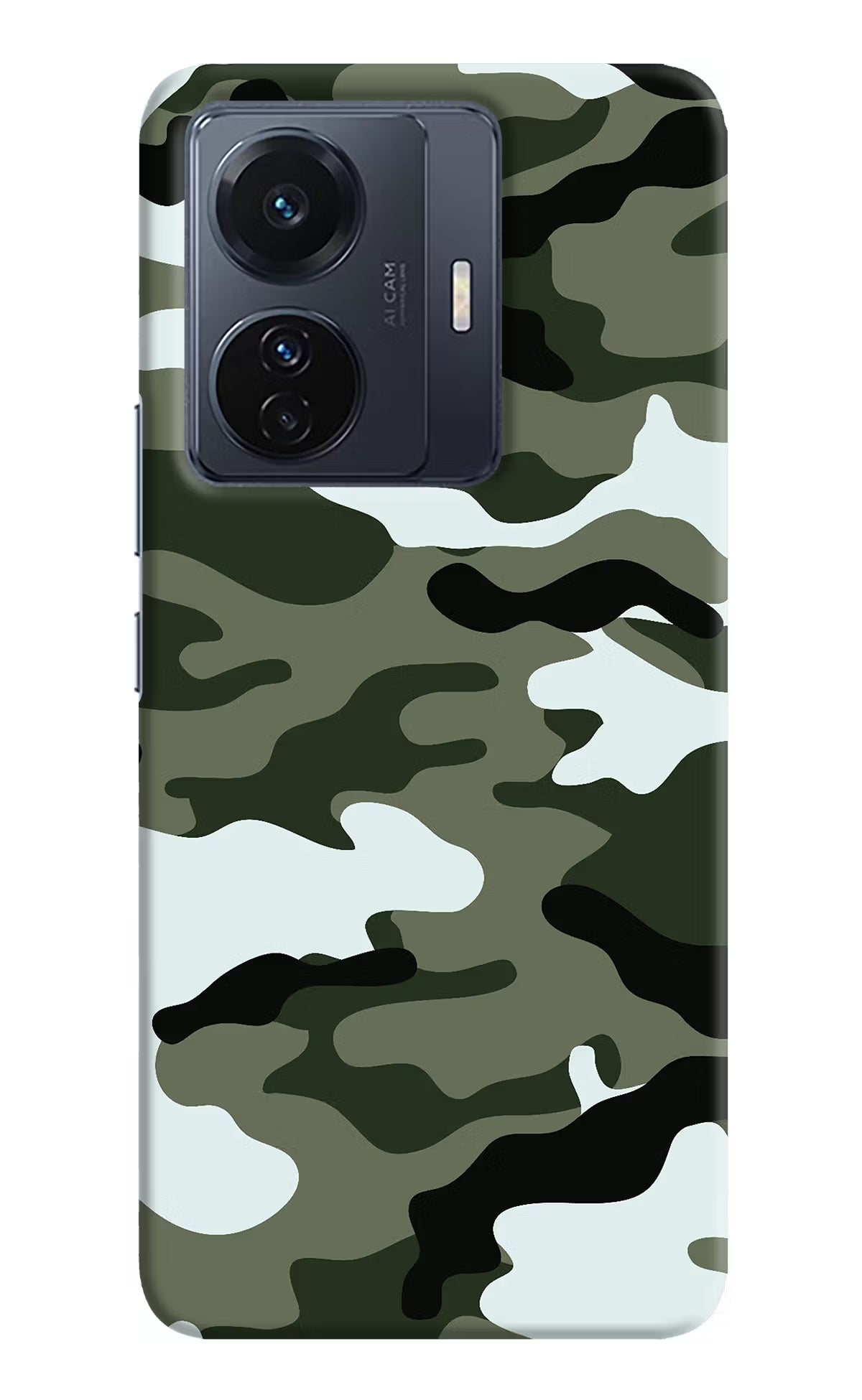 Camouflage Vivo T1 Pro 5G Hard Case Back Cover by Casekaro