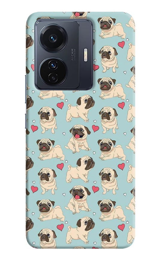 Pug Dog Vivo T1 Pro 5G Hard Case Back Cover by Casekaro