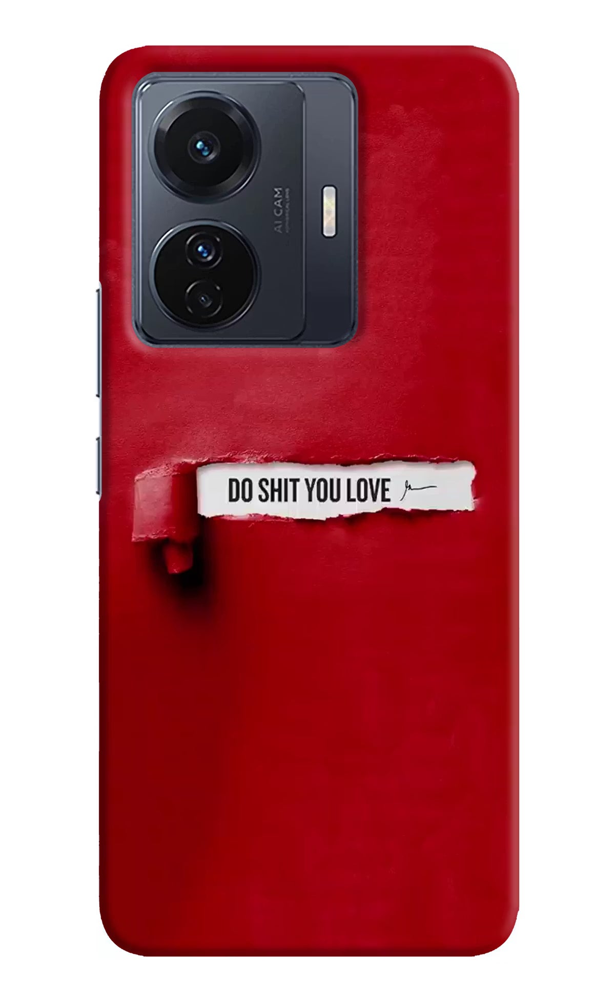 Do Shit You Love Vivo T1 Pro 5G Hard Case Back Cover by Casekaro