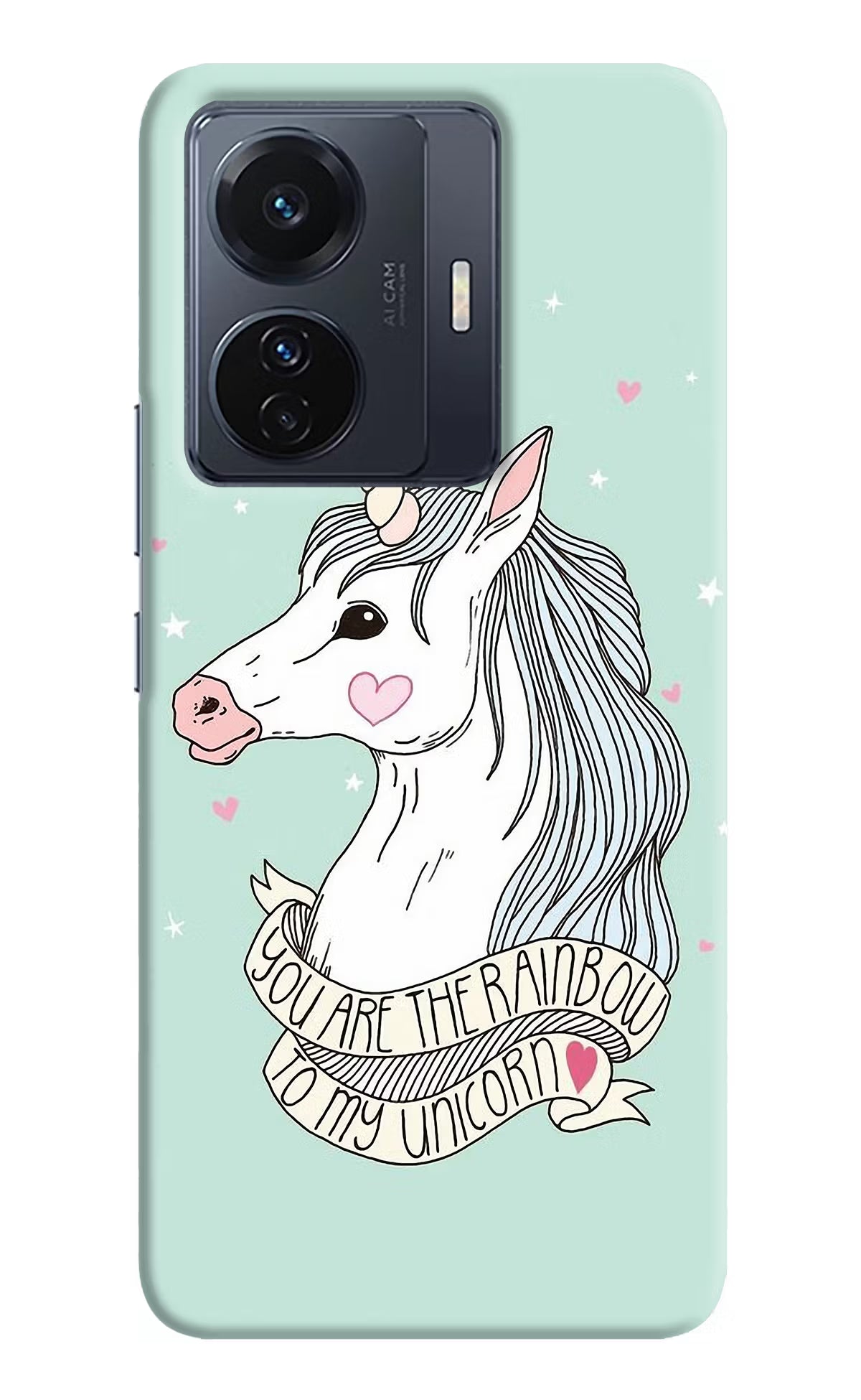 Unicorn Wallpaper Vivo T1 Pro 5G Hard Case Back Cover by Casekaro