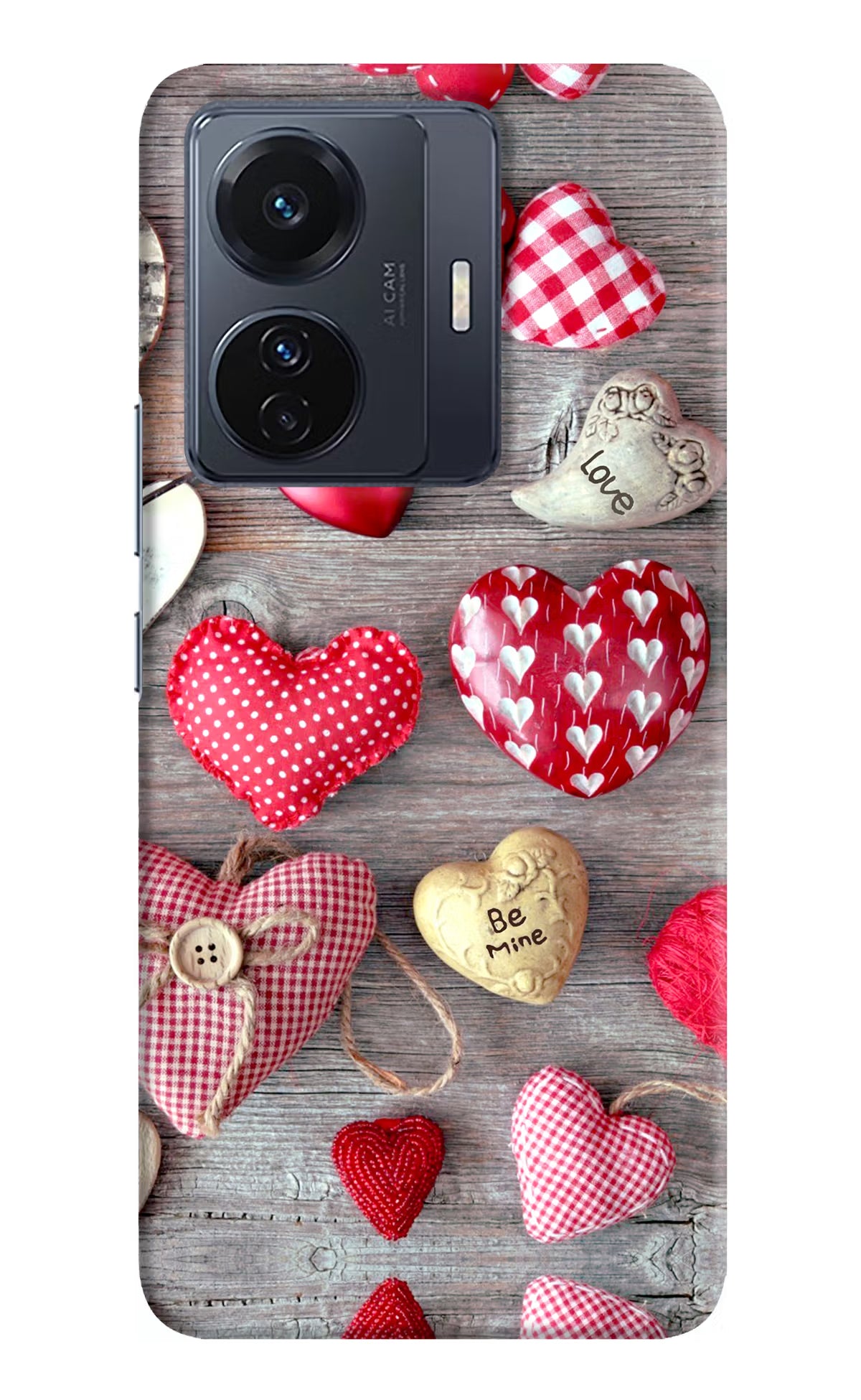 Love Wallpaper Vivo T1 Pro 5G Hard Case Back Cover by Casekaro